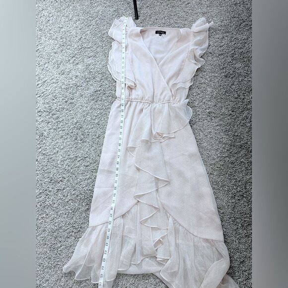 1. State Pink & White Flowey Ruffle Dress - Picture 4 of 7